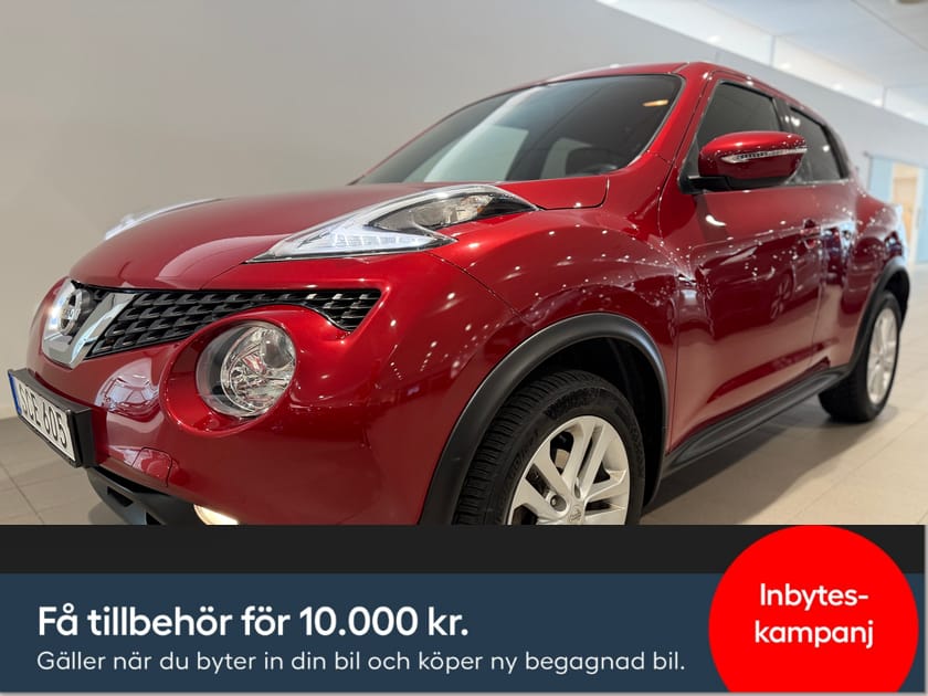 Bild 1 av Nissan Juke 1.6 X-TRONIC CVT 117hk / Back kamera / Navigation / 10 000kr tillbehör /