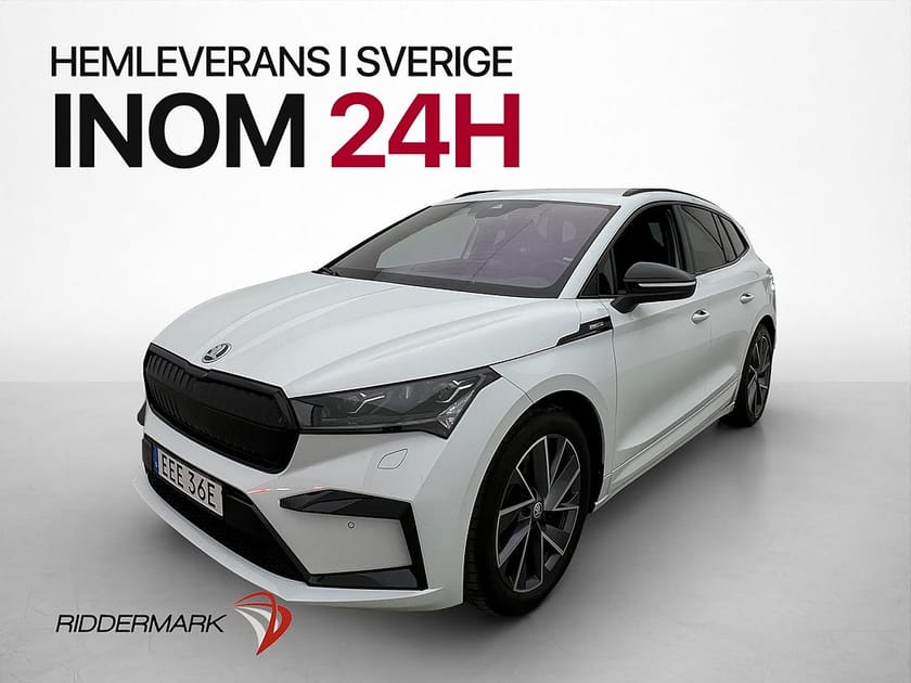 Bild 3 av Škoda Enyaq iV 80x Skoda Sportline Kamera Navigation CarPlay Rattvärm