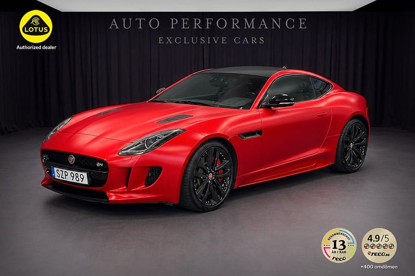 Bild 1 av Jaguar F-Type R AWD V8 550hk / Hemleverans /