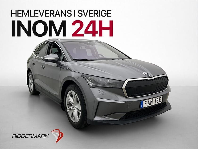 Bild 1 av Škoda Enyaq iV 80x Skoda iV80x AWD Drag P-Värm Kamera Navi Halvskinn
