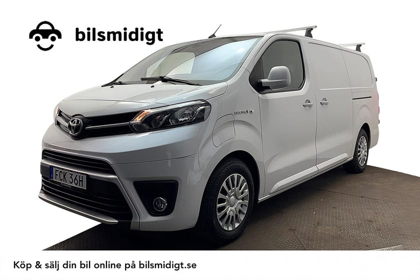 Bild 1 av Toyota Proace Electric 75 kWh L3 Drag 2xSidodörr 3sits Kamera 136hk