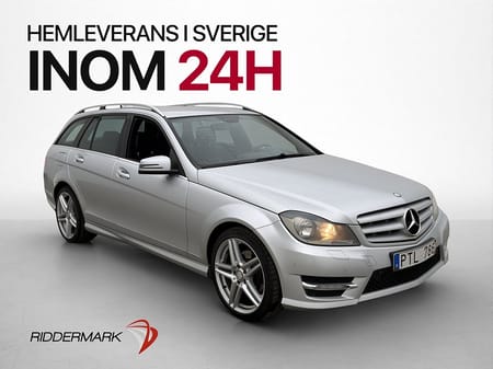 Mercedes-Benz C 200 T CDI BE C200 AMG-Line P-Sensorer Halvskinn Dragkrok