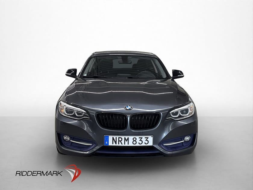 Bild 2 av BMW 218d Coupé 218 143hk Sport line P-Sensorer Farthållare Bluetooth