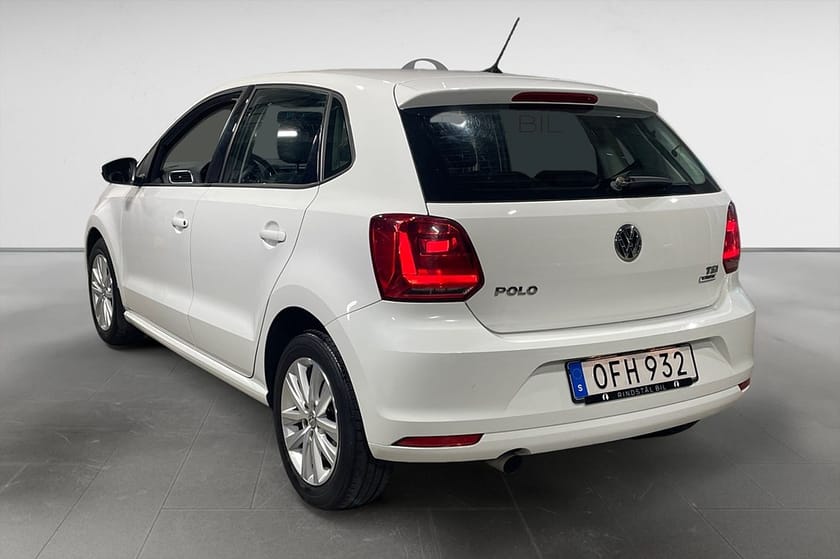 Bild 5 av Volkswagen Polo 1.2 TSI 90 HK BLUETOOTH 360KR/ÅR NYSERVAD 15100MIL 15"