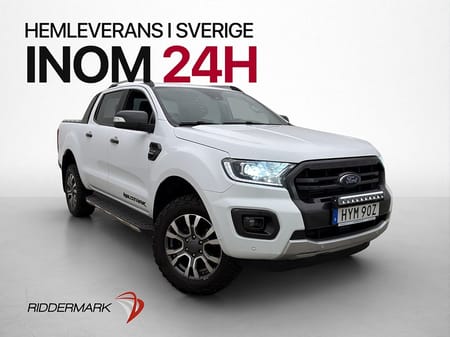 Ford Ranger Dubbelhytt Wildtrak 213hk 4x4 Värm Drag Diff Moms 1-Ägare