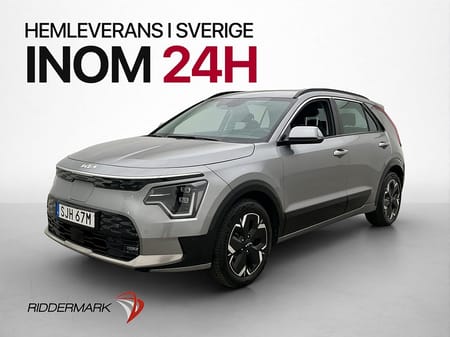 Kia Niro EV 204hk Advance Kamera Navi CarPlay Halvskinn