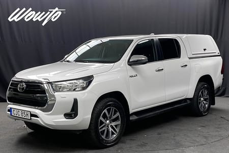 Toyota Hilux Dubbelhytt DH 2.8 4WD 204HK /Kåpa /Drag /Moms