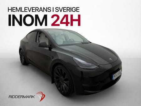 Tesla Model Y Performance Ljus Interiör Dragkrok MOMS