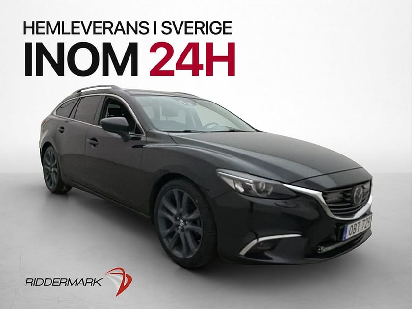 Bild 1 av Mazda 6 Wagon 2.2 175hk AWD Optimum BOSE Skinn Drag Kamera Värmare