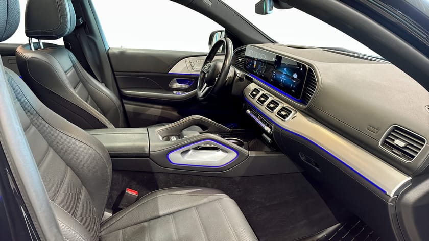 Bild 3 av Mercedes-Benz GLE 350 de 4MATIC Coupé AMG Line Panorama Dragkrok HUD