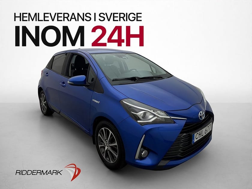 Bild 1 av Toyota Yaris Hybrid Y20 Kamera  M&K Värmare 1 ÄGARE 101hk