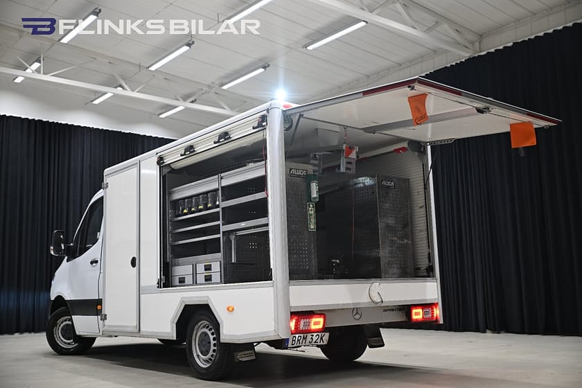 Bild 5 av Mercedes-Benz Sprinter 316 CDI Chassi 163HK Servicebil|Påbyggt-skåp|V-Inredd|Leasbar