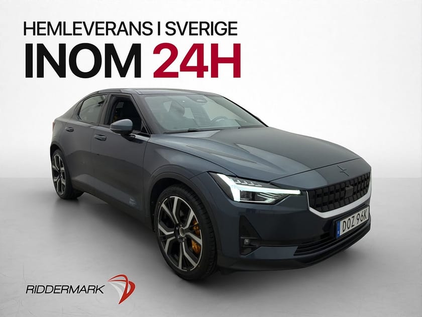 Bild 1 av Polestar 2 Long Range Dual Motor Performance Drag Pano H/K