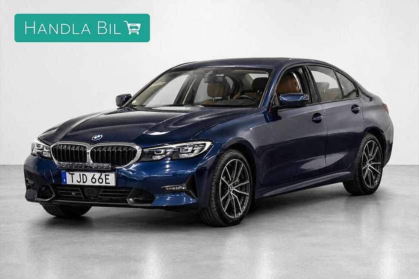 Bild 1 av BMW 330i xDrive Sedan Sport Line Drag AdaptivF B-Värm Skinn 258hk