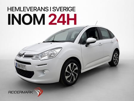 Citroën C3 1.2 PureTech 82hk Farthållare Sensorer Bluetooth