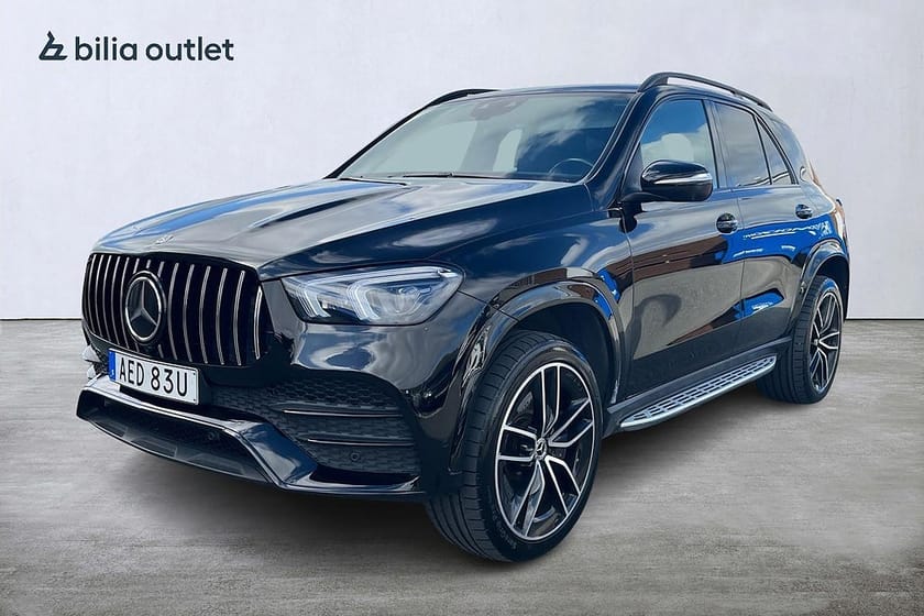 Bild 1 av Mercedes-Benz GLE 450 4MATIC AMG Line 367hk Pano Drag Burmester 360°