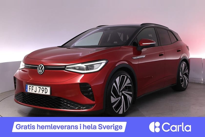 Bild 1 av Volkswagen ID.4 GTX AWD Top Sport 360 Elstol HUD BSM Drag