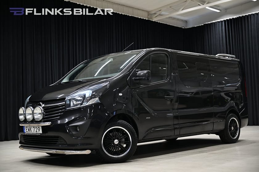 Bild 1 av Opel Vivaro Skåpbil CDTi 140HK Dubbelhytt|6-Sits|GPS|Backkamera|