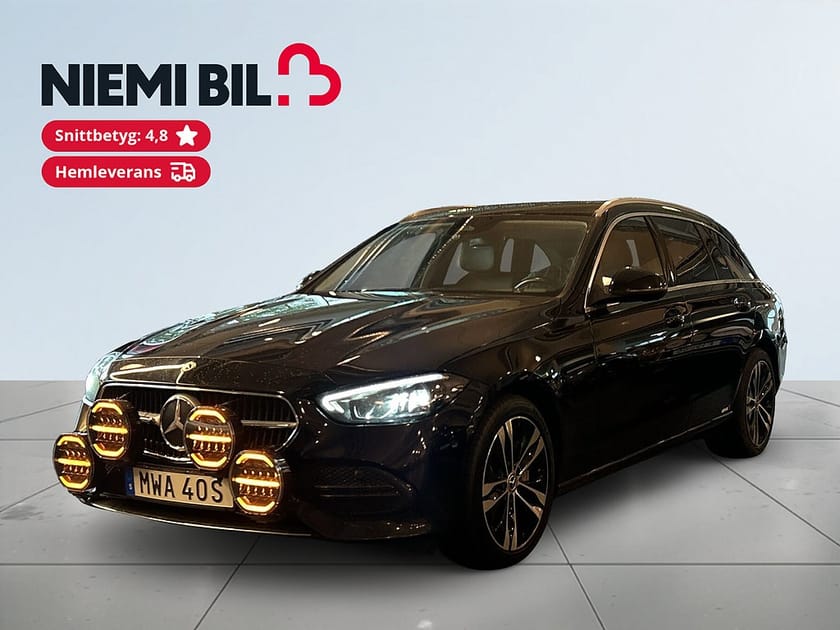 Bild 1 av Mercedes-Benz C 300 T de 4MATIC 4M 9G Avantgarde MOMS/Värmare/SoV/Ad.Fhåll