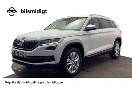 Škoda Kodiaq 2.0 TSI 4x4 Aut Business Drag Läder Stolminne 360° CANTON 180hk