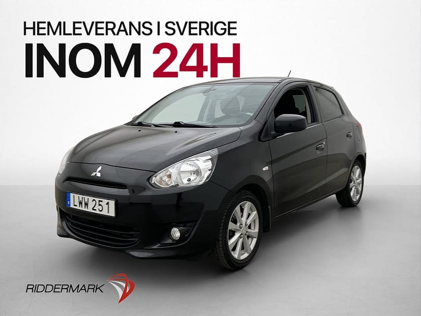 Bild 1 av Mitsubishi Space Star 1.2 80hk Farthållare AC Låg-skatt