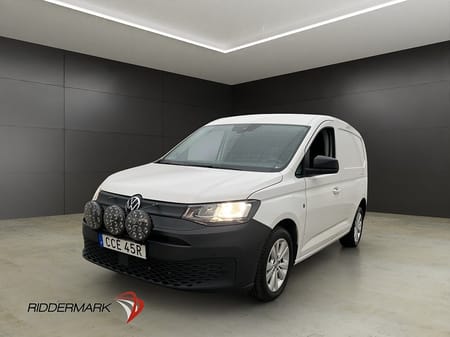 Volkswagen Caddy Cargo Värmare Drag B-Kamera CARPLAY Moms