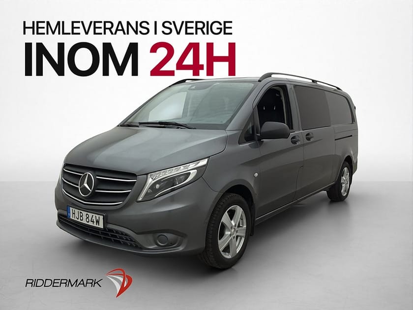 Bild 1 av Mercedes-Benz Vito Mixto 116 CDI 4x4 3.0t X-Lång Värm Drag Skinn MOMS