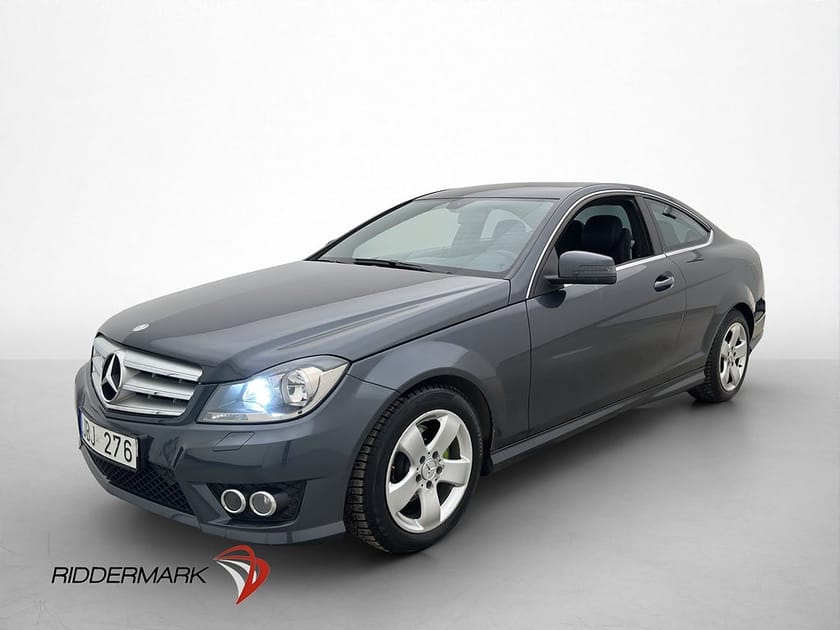 Bild 2 av Mercedes-Benz C 220 CDI Coupé 220d AMG Plus Röda bälten 170hk