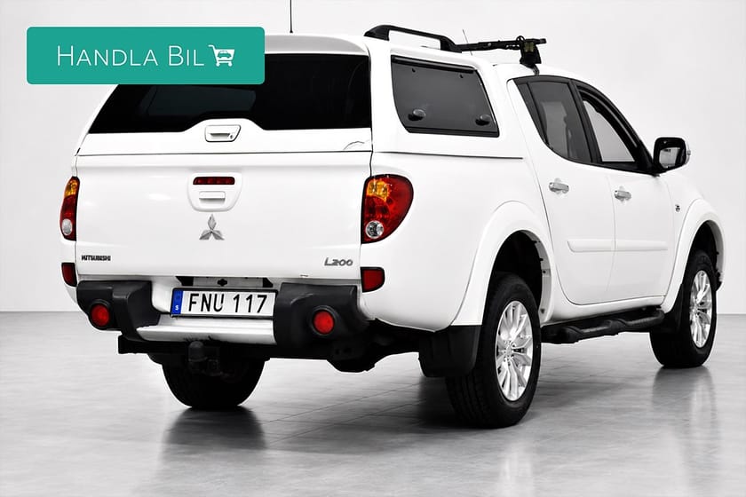 Bild 4 av Mitsubishi L200 Dubbelhytt 2.5 4x4 Aut Dragkrok Kåpa Nybes 178hk