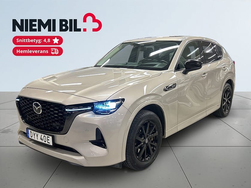 Bild 1 av Mazda CX-60 PHEV Homura BOSE/Elstol/Pano/Drag/MoK/SoV/ 0,99% Ränta