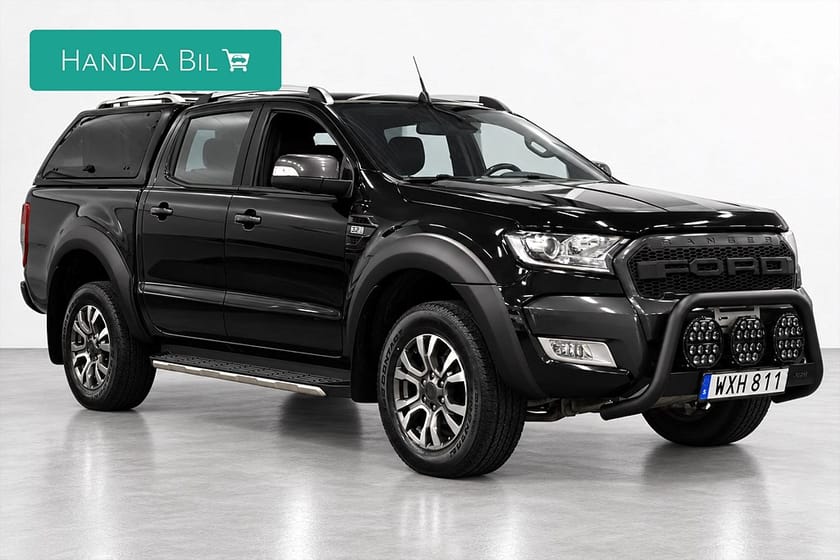 Bild 4 av Ford Ranger Dubbelhytt 3.2 4x4 Wildtrak Diff HUD D-värm Moms Drag