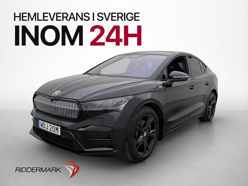 Bild 4 av Škoda Enyaq Coupé RS iV Skoda 299hk Drag Panorama Canton  CarPlay
