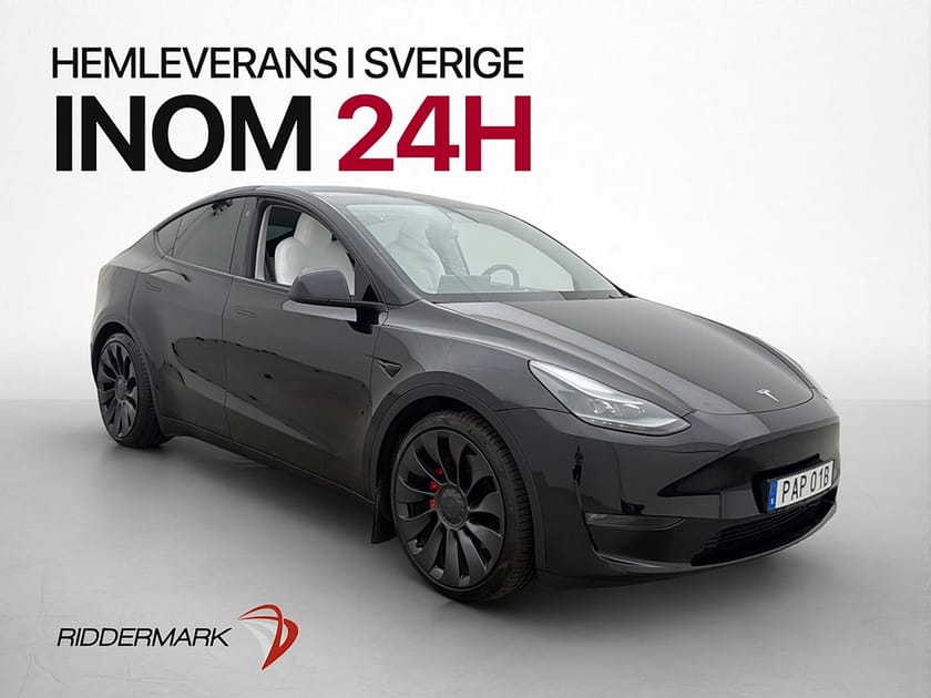 Bild 4 av Tesla Model Y Performance 534hk MOMS Drag Pano Adp-fart