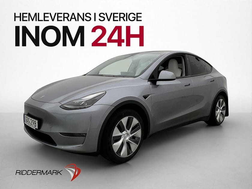 Bild 4 av Tesla Model Y Long Range AWD Svensksåld Panorama MOMS Drag