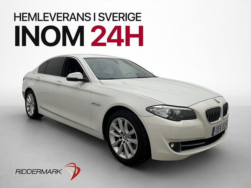 Bild 3 av BMW 520d xDrive Sedan 190hk HiFi P-Sensorer Skinn Rattvärme