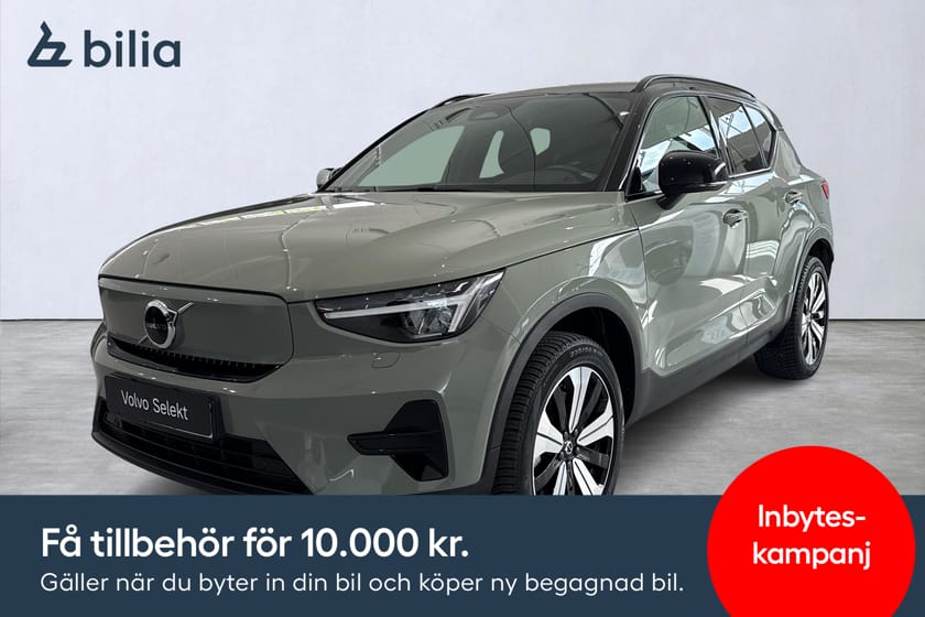 Bild 1 av Volvo XC40 Recharge Core/Tonade rutor/Baksätesvärme/Rattvärme