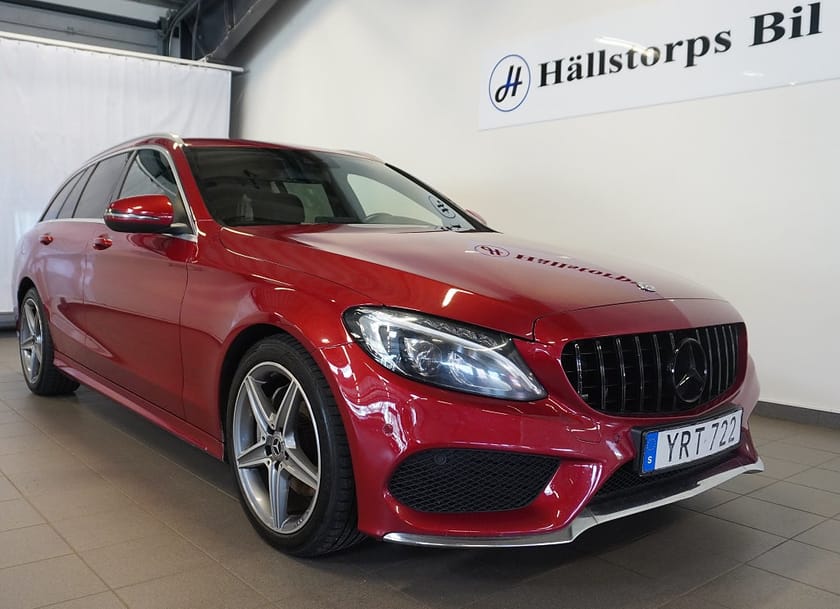 Bild 1 av Mercedes-Benz C 220 T d 220T 9G-Tronic AMG LINE/DRAGKROK/B-KAMERA/NAVI