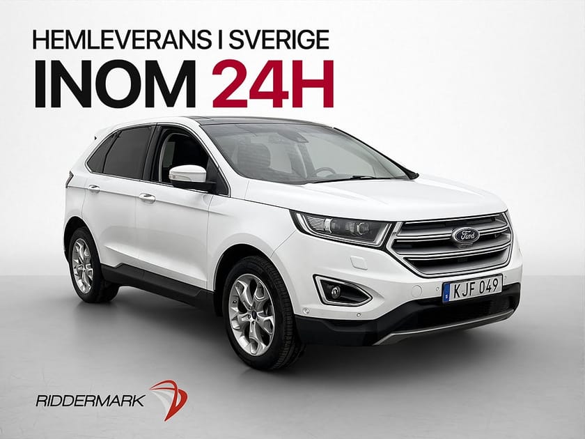 Bild 3 av Ford Edge AWD 210hk Panorama Värmare Kamera Navi Skinn Drag