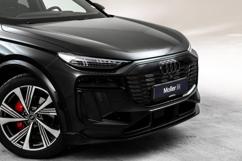 Bilde 3 av Audi Q6 e-tron quattro q s line pro black
