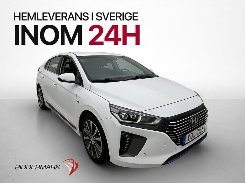Bild 1 av Hyundai Ioniq Plug-in 164hk PremiumPlus Kamera Skinn