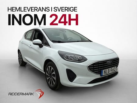 Ford Fiesta 1.0 EcoBoost 100hk Titanium CarPlay Rattvärme