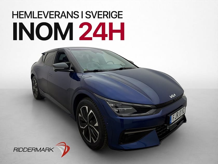 Bild 1 av Kia EV6 77.4 kWh AWD GT-Line 360° Navi HuD Skinn Drag Moms