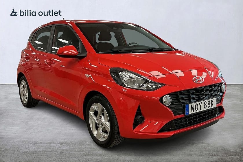 Bild 2 av Hyundai i10 1.0 blue Essential Nyservad Carplay Rattvärme