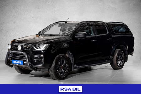 Isuzu D-Max Dobbelcab 4x4 Black Edition Trooper, Webasto.