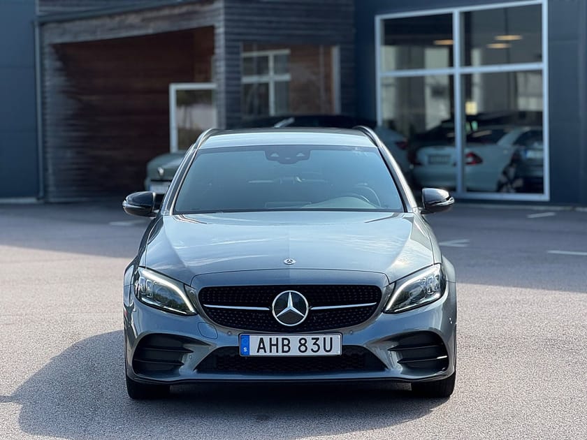Bild 3 av Mercedes-Benz C 220 T d 9G-Tronic AMG Night Edition Drag Navi B-kamera