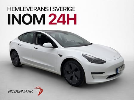 Tesla Model 3 Long Range AWD Rattvärme Värmepump Svensksåld