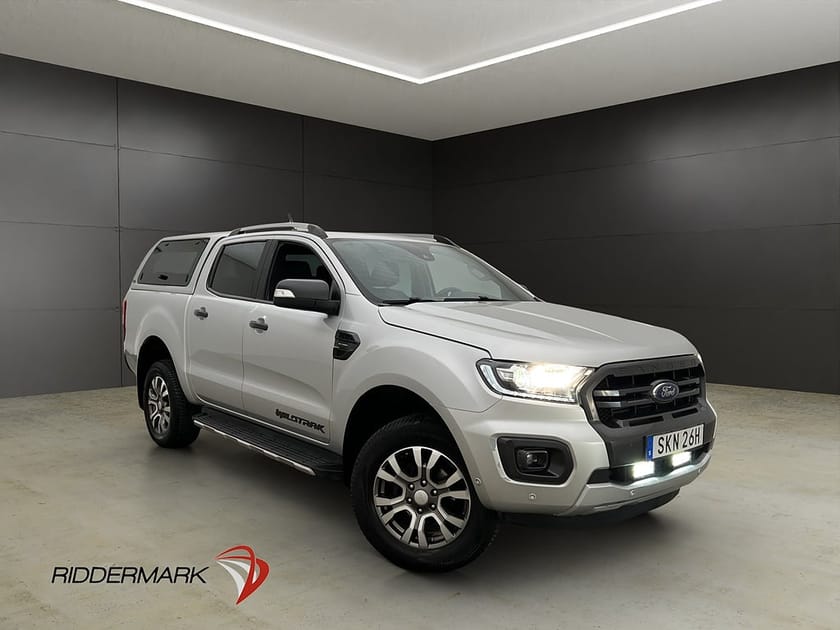 Bild 1 av Ford Ranger Dubbelhytt Wildtrak 213hk 4x4 Ny-Kamrem Värmare V-Inr Moms