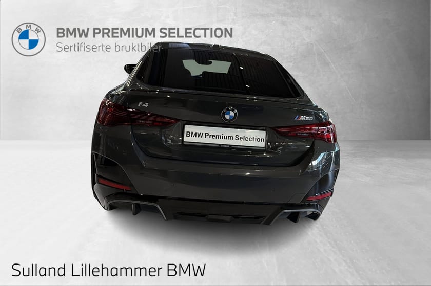 Bilde 4 av BMW i4 M60 xDrive Gran Coupé i4M60/Supercharged/M-Sport seter/20"