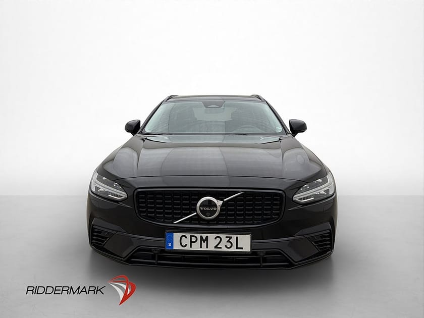 Bild 2 av Volvo V90 T8 456hk AWD Plus Dark Värm MOMS Drag 360º Skinn