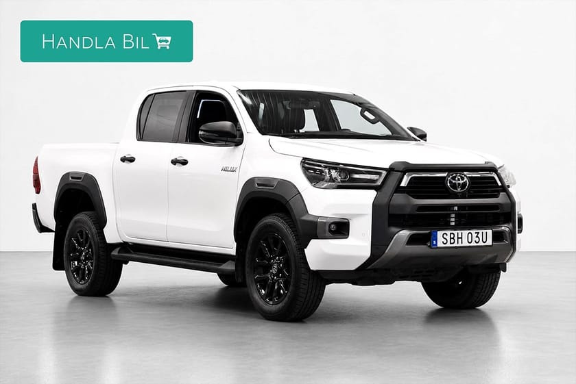 Bild 4 av Toyota Hilux Dubbelhytt 2.8 4WD Invincible Drag JBL Diff Navi Moms 204hk